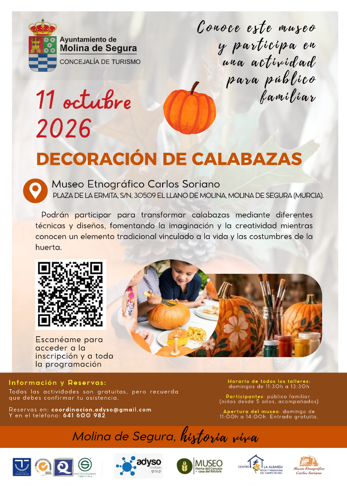 Decoraci�n de calabazas