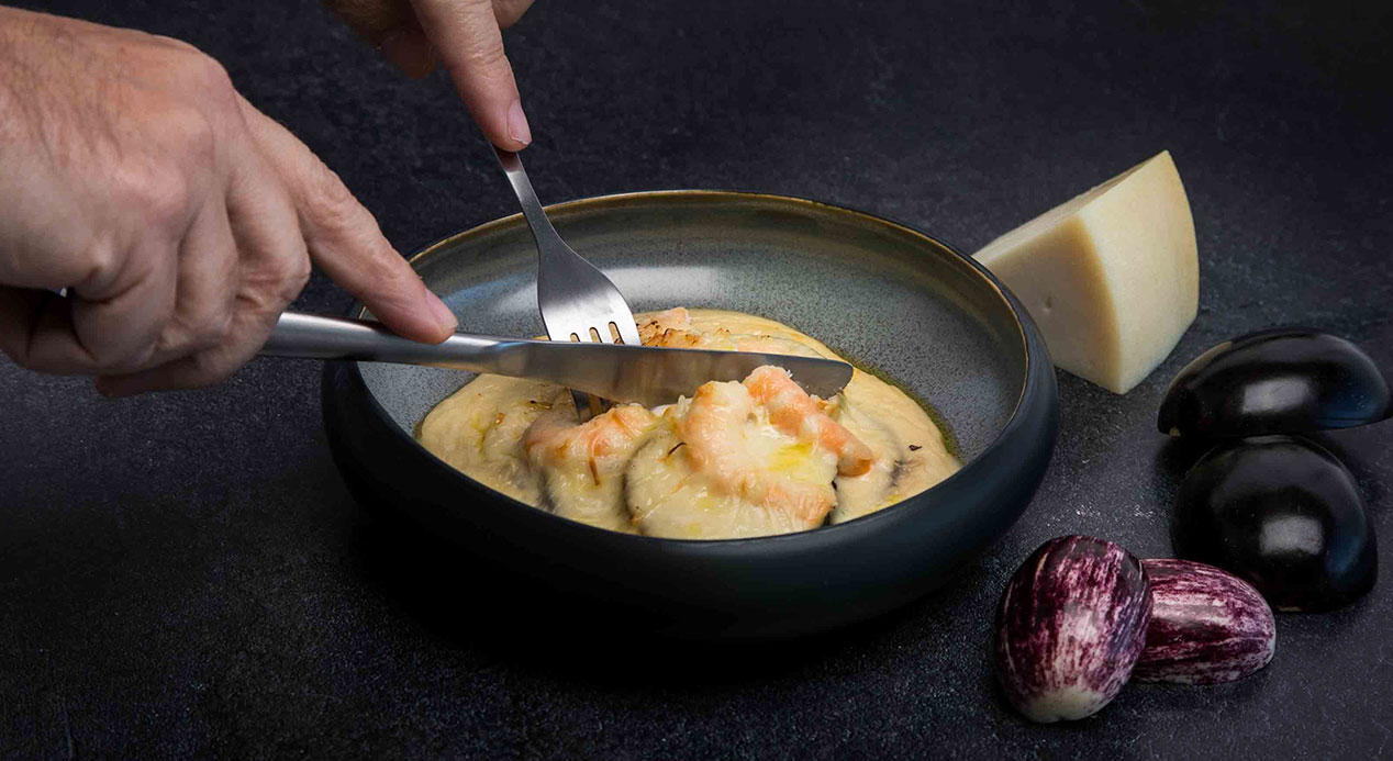 BERENJENAS A LA CREMA