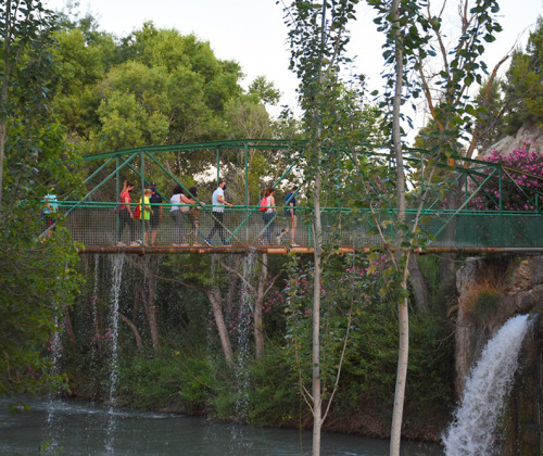 Sendero del Arroz, Sendero Azul (Calasparra)