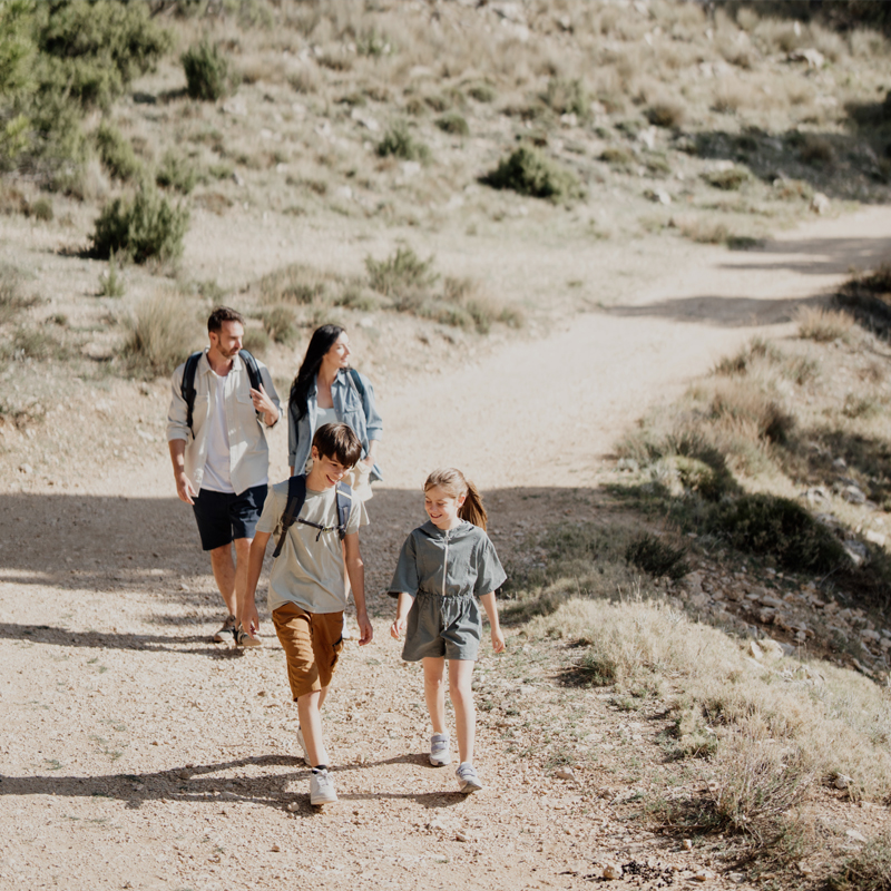 Sierra Espu�a en familia