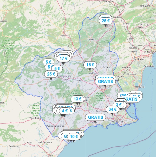 Mapa de actividades