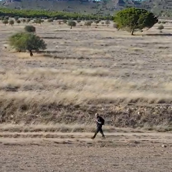 Connection between greenways Chicharra Yecla - Cieza