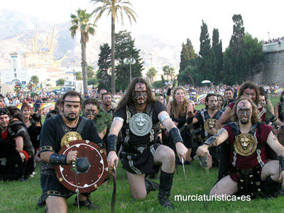 FIESTAS DE CARTHAGINESES Y ROMANOS